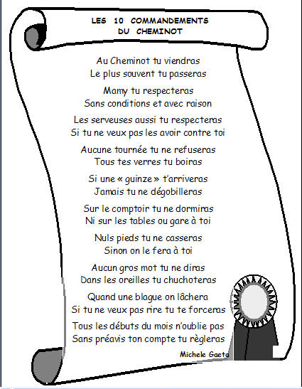 Les 10 Commandements Du Cheminot