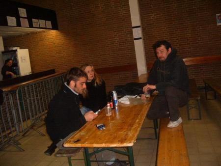 Par un vendredi froid d'avant concert