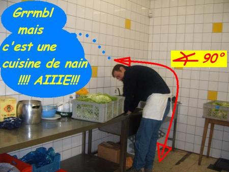 Bigfoot apprécie les cuisines du BKF (BouKan Fest')